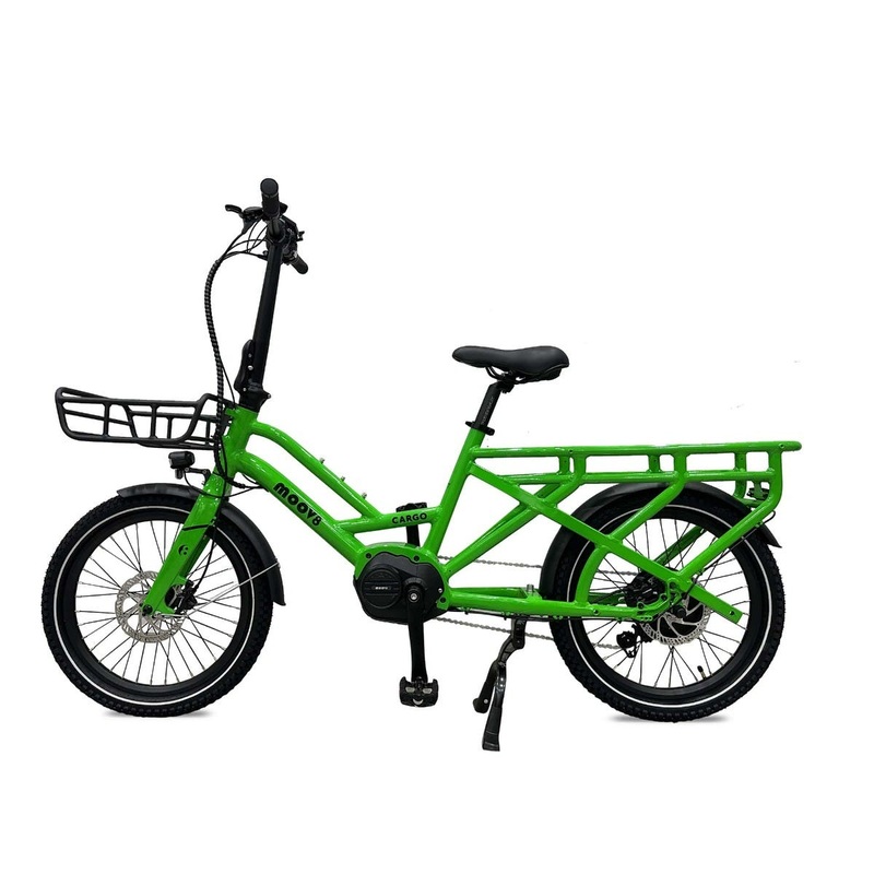 Moov8 Cargo C2 Electric Cargo Bike Green (2024)