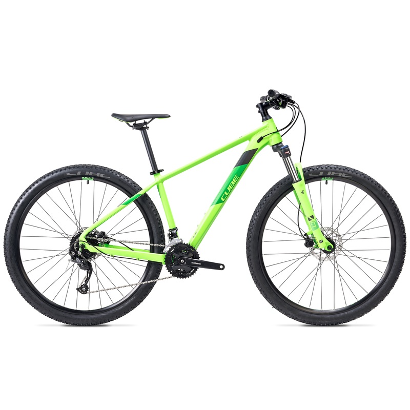 Cube Aim Pro Mountain Bike Green/Iridium