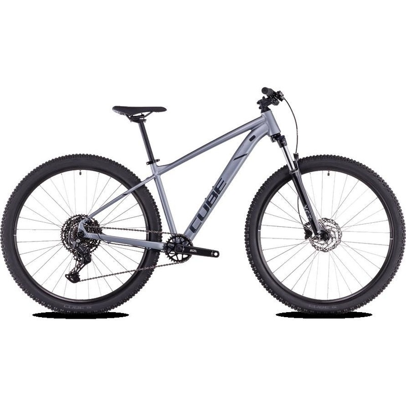Cube Aim Race Hardtail Mountain Bike Slategrey'n'Rainbowblack