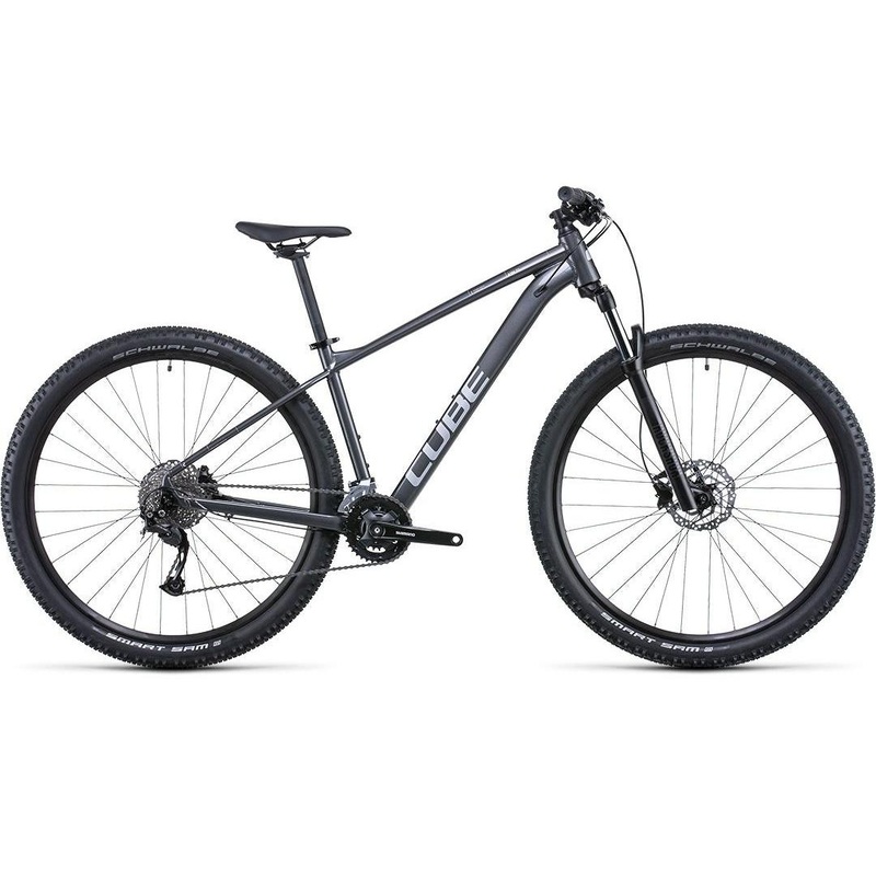 Cube Aim SL Hardtail Mountain Bike Graphite Metal