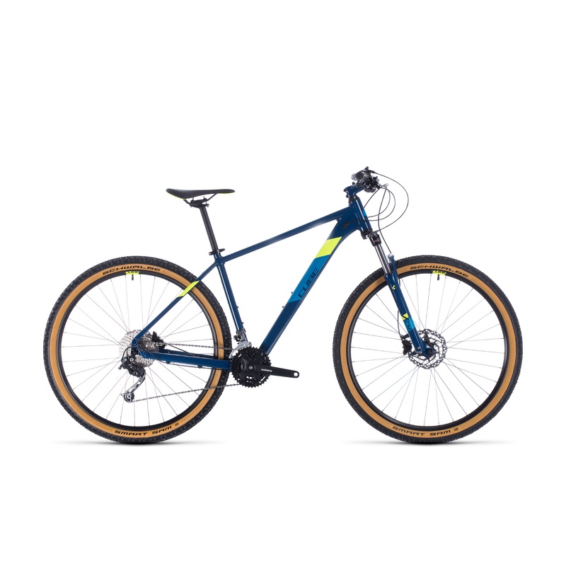 Cube Aim SL Mountain Bike Blueberry/Flashyellow