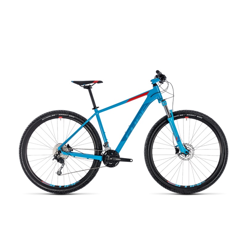 Cube Aim SL Mountain Bike Red/Blue