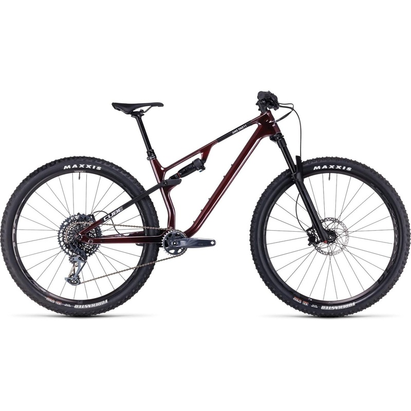 Cube AMS ONE11 C:68X Pro 29 Dual Suspension Mountain Bike Liquidred'n'Carbon
