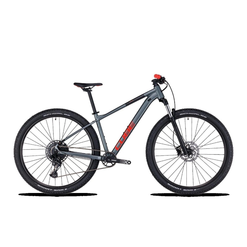 Cube Analog Hardtail Mountain Bike flashgrey'n'red