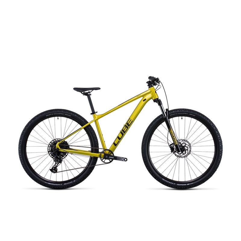 Cube Analog Hardtail Mountain Bike Flashlime Black