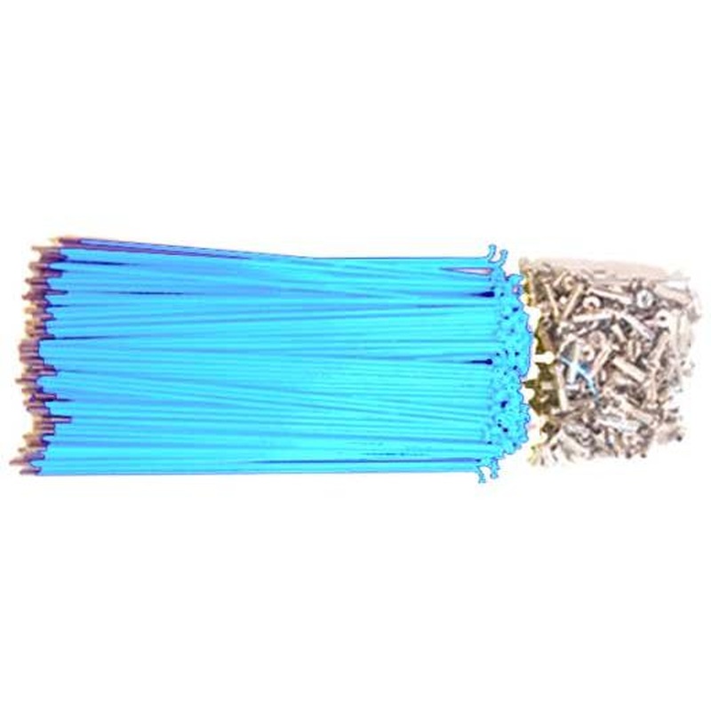 Hi-Tech BMX Spokes 184mm Light Blue