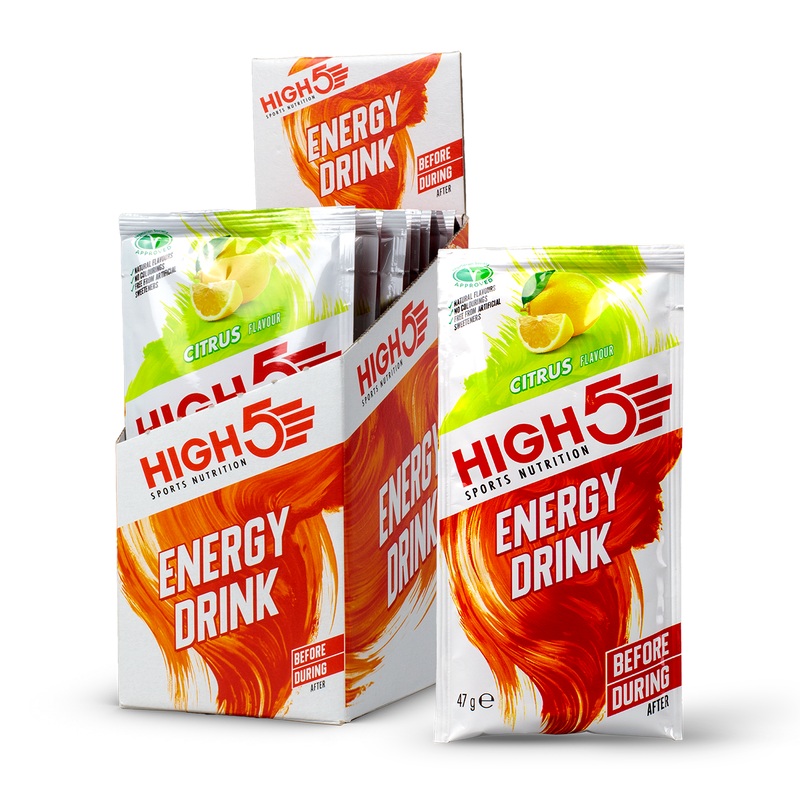 HIGH5 Energy Drink Powder Citrus Box of 12