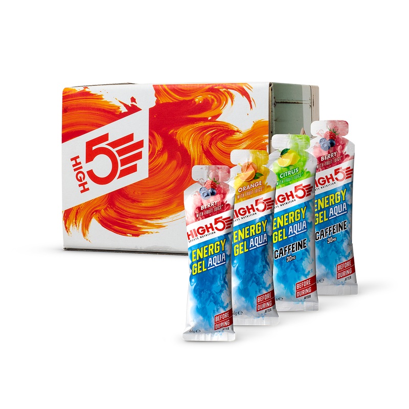 HIGH5 Energy Gel Aqua Mixed Pack  Box of 15