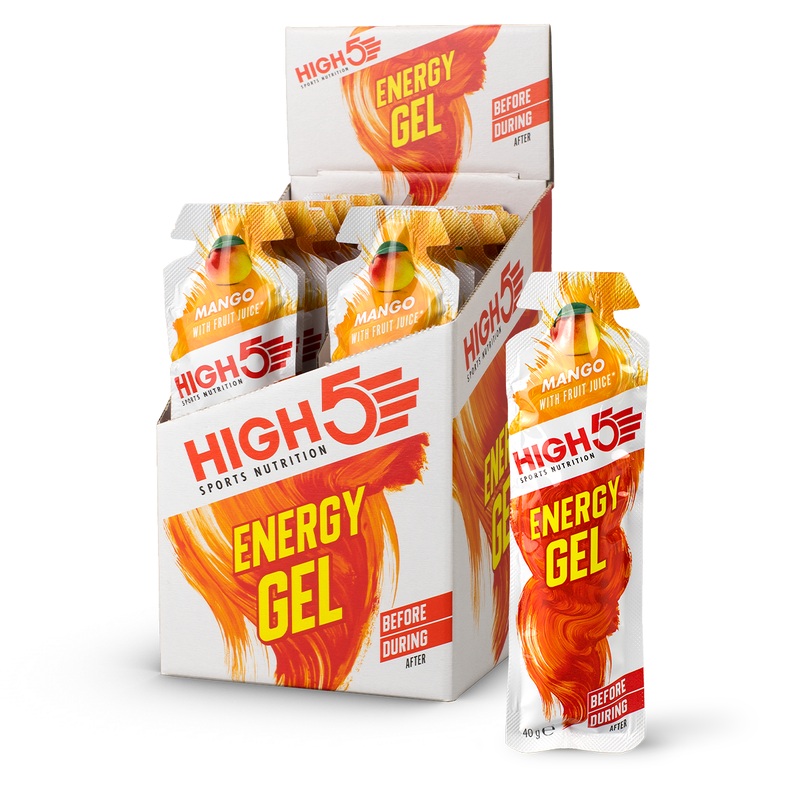 HIGH5 Energy Gel Mango Box of 20