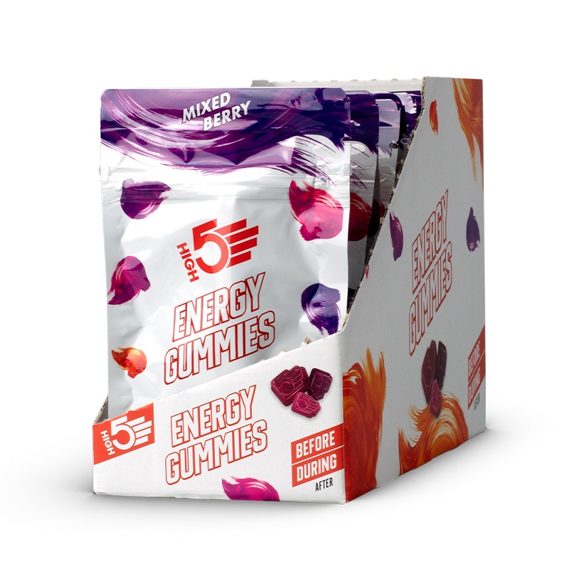 HIGH5 Energy Gummies Mixed Berry Box of 10