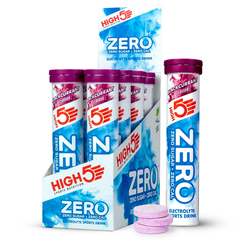 HIGH5 ZERO Tablets Blackcurrant Box of 8