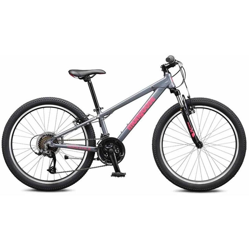 Mongoose Rockadile 24'' Kids Bike Grey/Pink