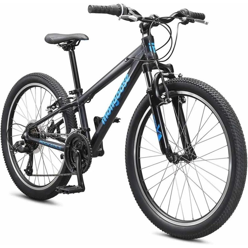 Mongoose Rockadile 24'' Kids Bike Gunmetal
