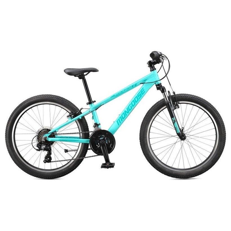 Mongoose Rockadile 24 Kids Mountain Bike Teal