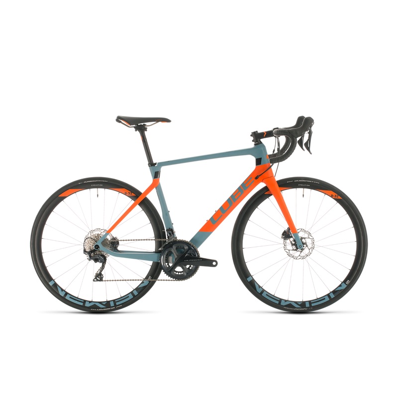 Cube Agree C62 Race Road Bike Bluegrey/Orange (2020)