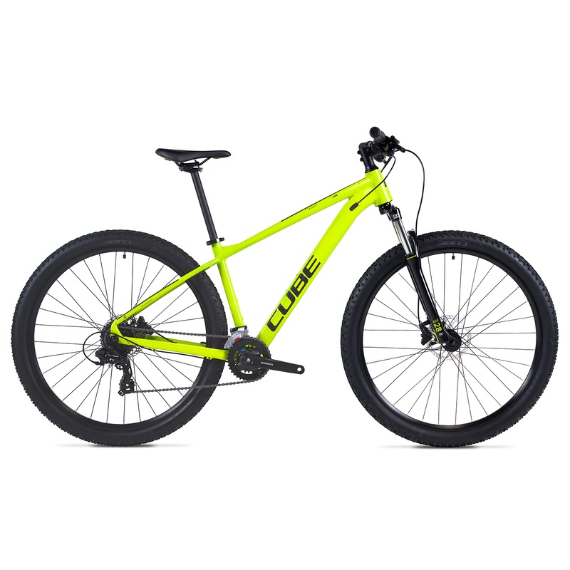 Cube Aim Hardtail Mountain Bike Green Moss