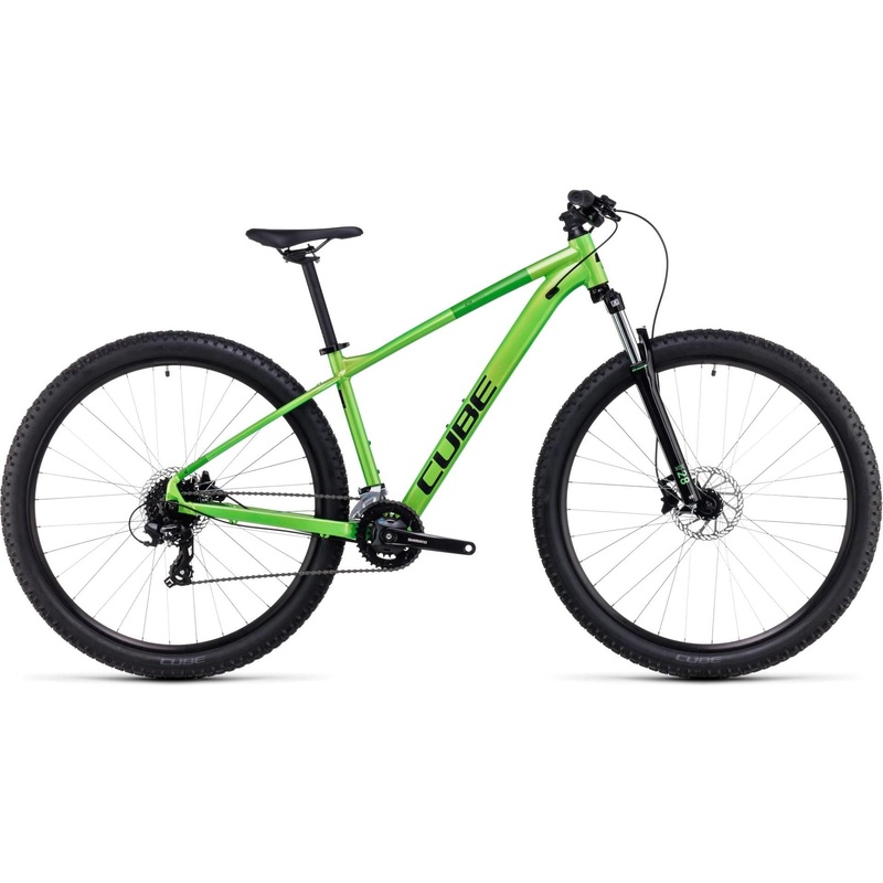 Cube Aim Hardtail Mountain Bike Misty Green'n'Black