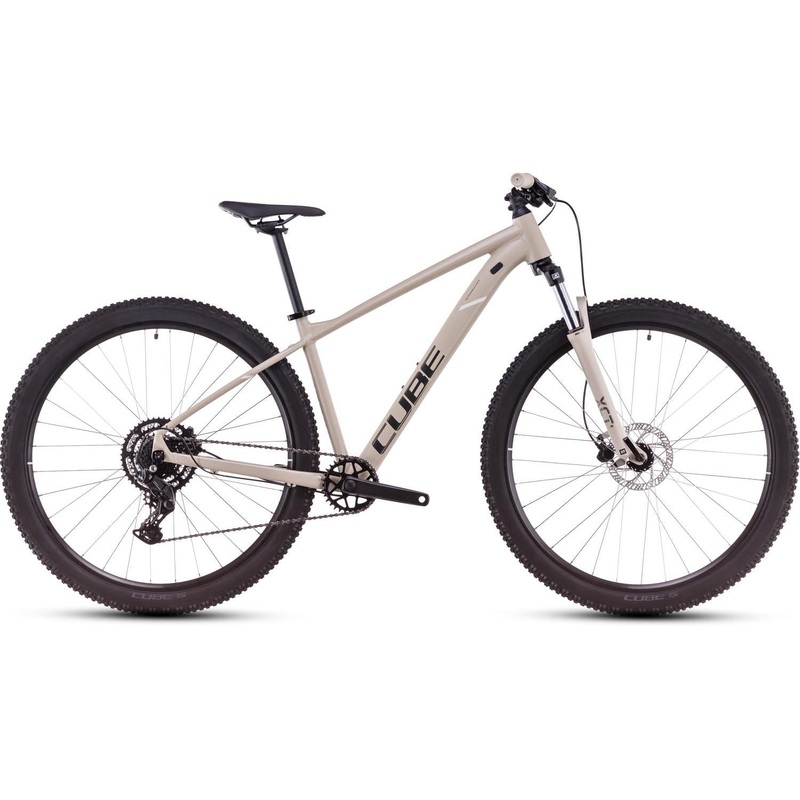 Cube Aim Pro Hardtail Mountain Bike Linen'n'Bronze