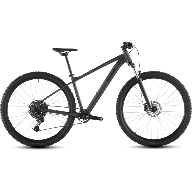 Cube Aim Pro Hardtail Mountain Bike Slateblack'n'Black