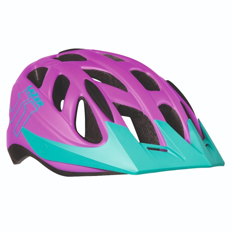 Helmet Lazer J1 Purple Turquoise Uni