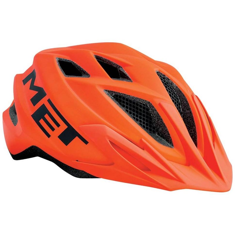 Helmet MET Crackerjack Orange 52-57 cm