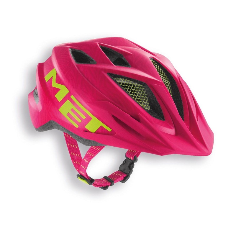 Helmet MET Crackerjack Pink/Green 52-57 cm
