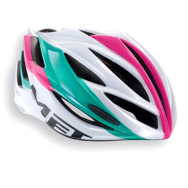 Helmet MET Forte Pink/Cyan