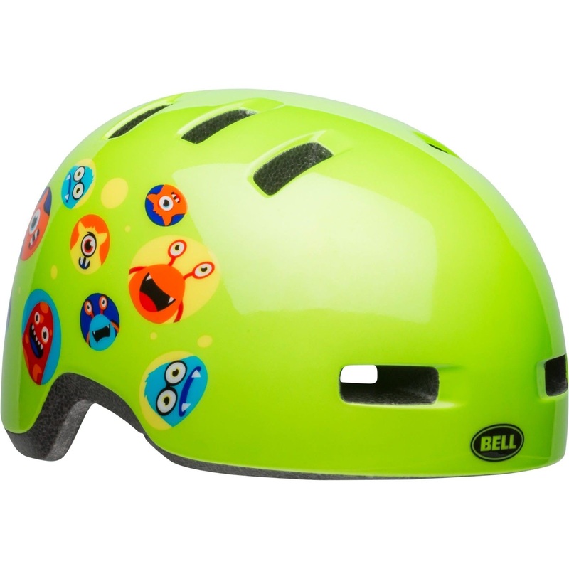 Helmets Bell Lil Ripper Monsters Green