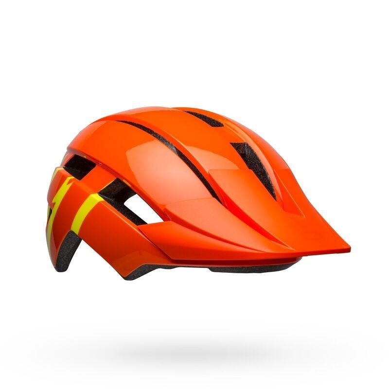 Helmets Bell Sidetrack II Orange/Yellow