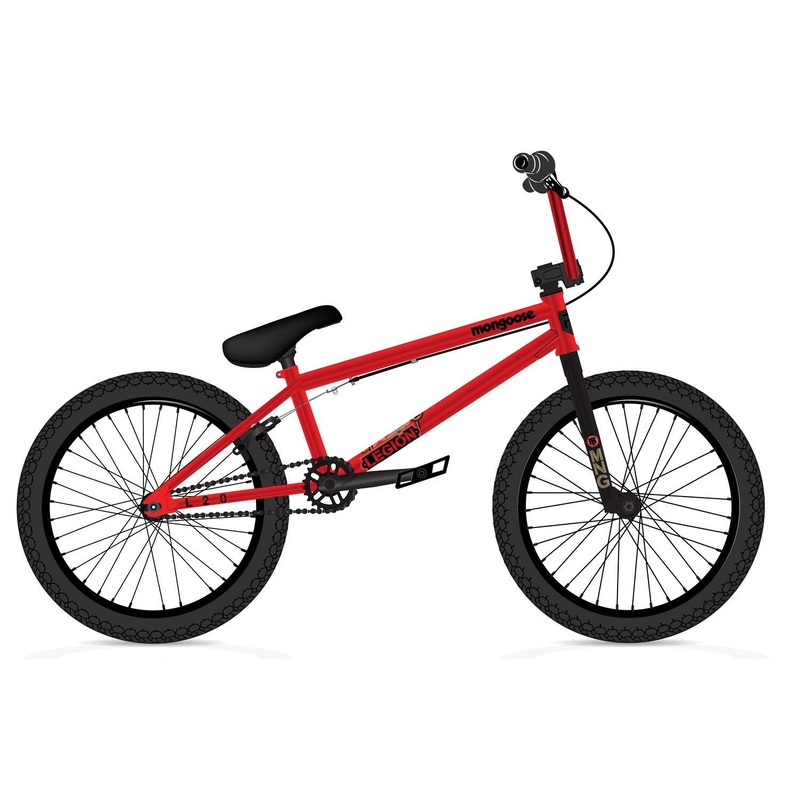 Mongoose Legion L20 BMX Bike 20 Inch Red (2019)