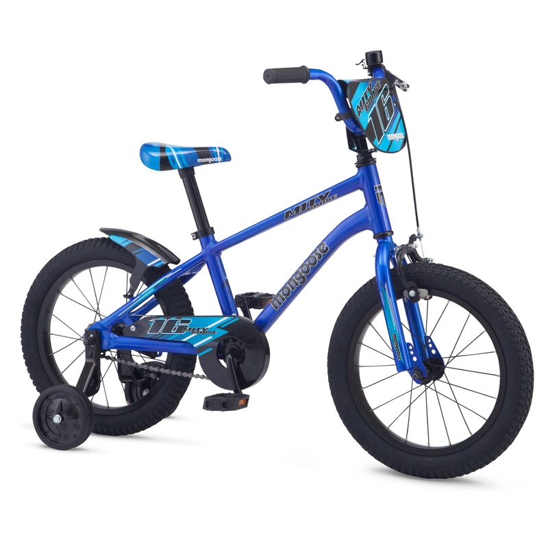 Mongoose Mitygoose Kids's 16'' Bike Blue