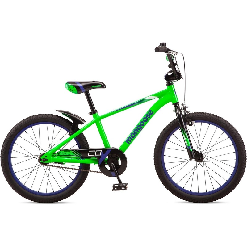Mongoose Racer X 20'' Kids Bike Green