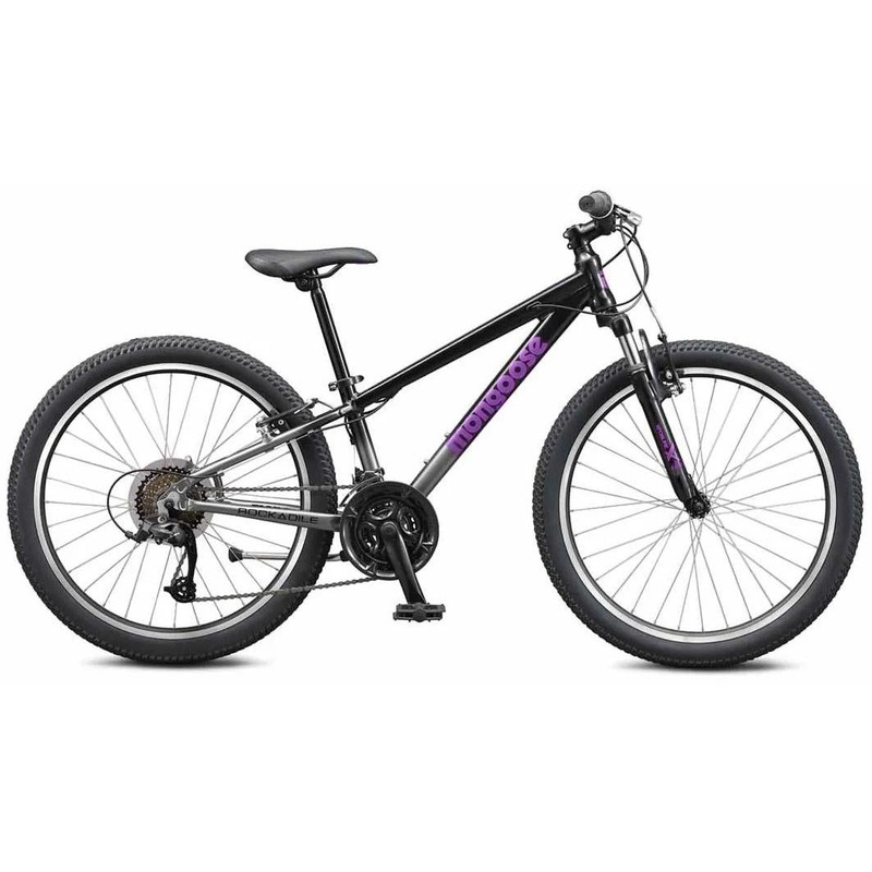 Mongoose Rockadile 20''/24'' Kids BIke Black