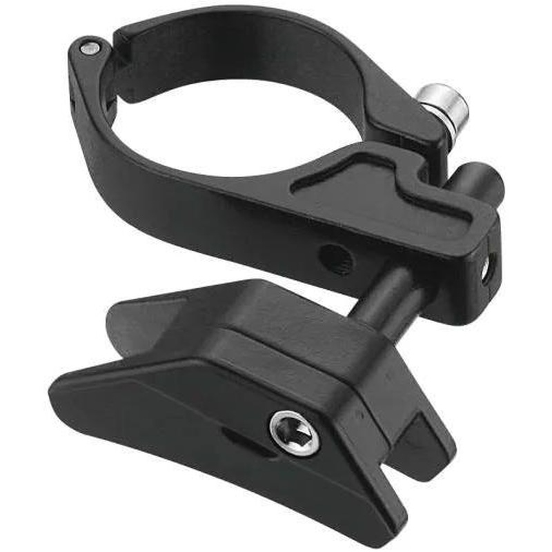 Guide for Chain with Plastic Upper Guard 34.9mm Diameter with Adapter to 31.8mm Diameter Alloy Black