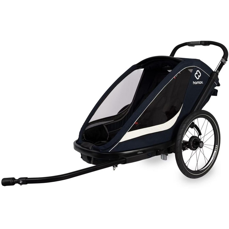 Hamax Breeze Two Child Trailer Navy