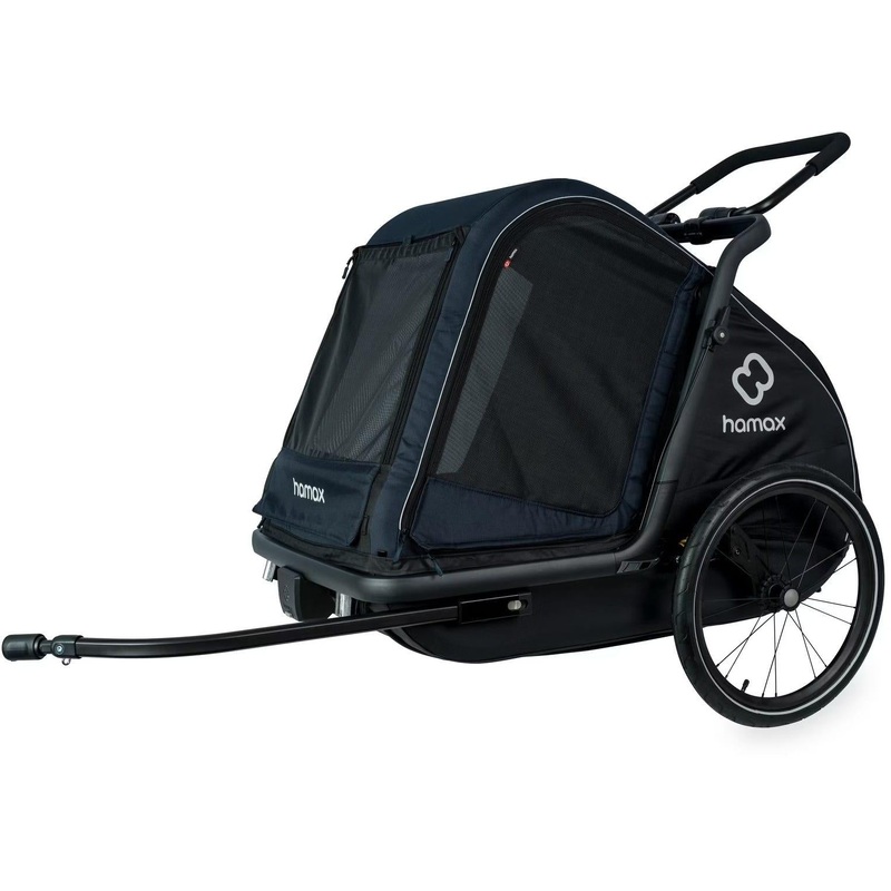 Hamax Pluto Dog Trailer Large Navy/Black