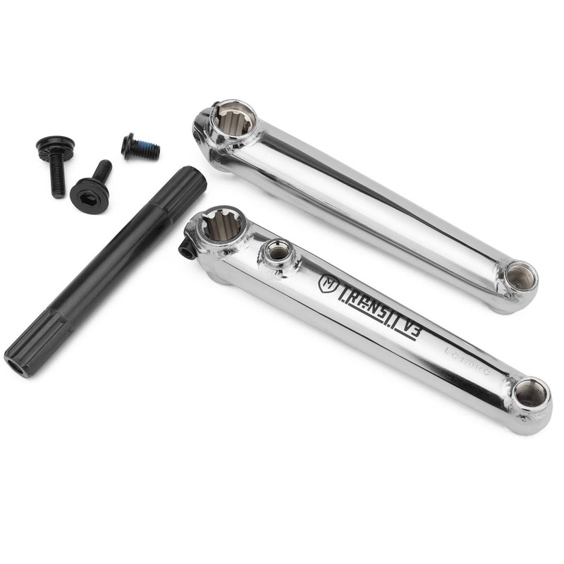 Mission Transit V3 BMX Crankset 165mm Chrome