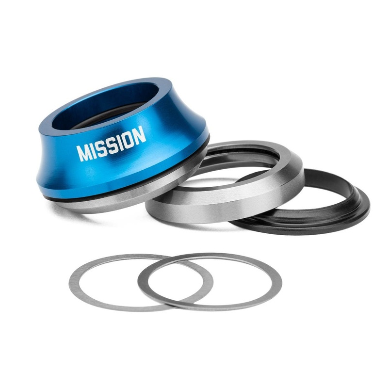 Mission Turret BMX Headset 41.8MM X 45 Degree Blue