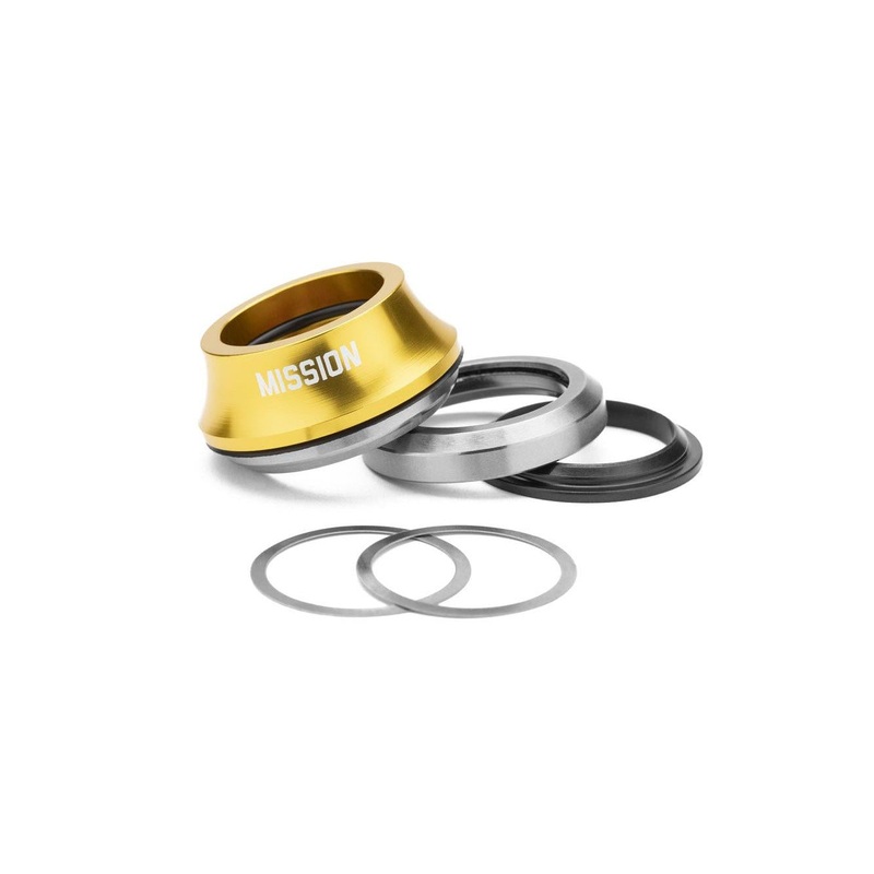 Mission Turret BMX Headset 41.8MM X 45 Degree Gold