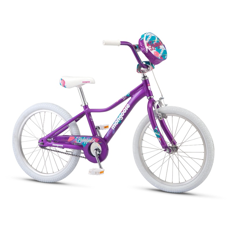 Mongoose 20'' Ladygoose Kids Bike Purple