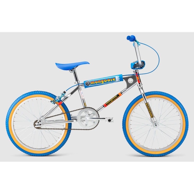 Mongoose California Special 20'' Freestyle BMX Bike Blue