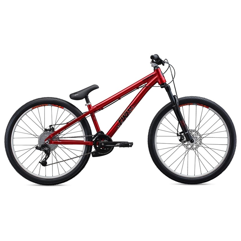 Mongoose Fireball 26 8 Speed Dirt Jump Bike Red (2019)