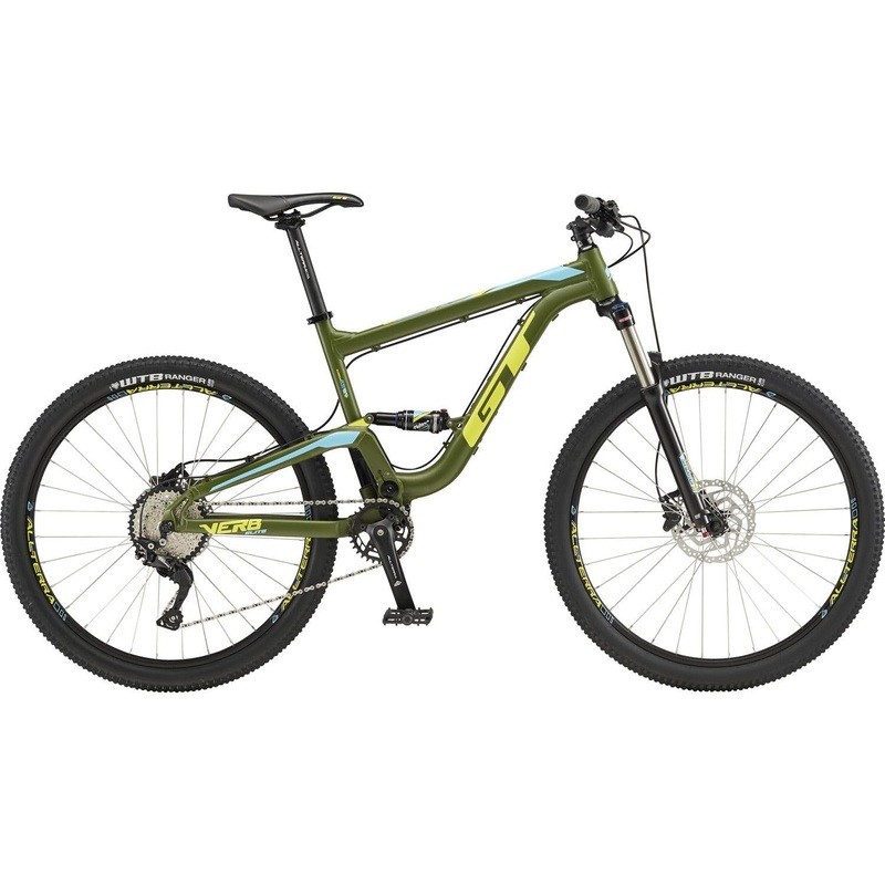 GT Verb Elite Mountain Bike 27.5 Inch Army Green
