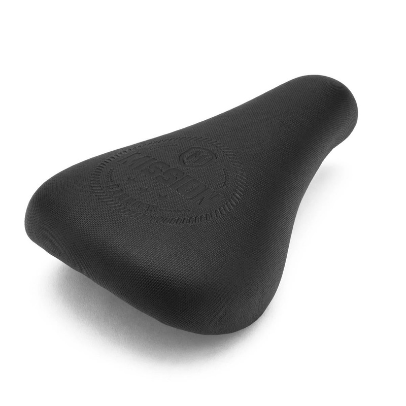 Mission Carrier Stealth BMX Saddle Black