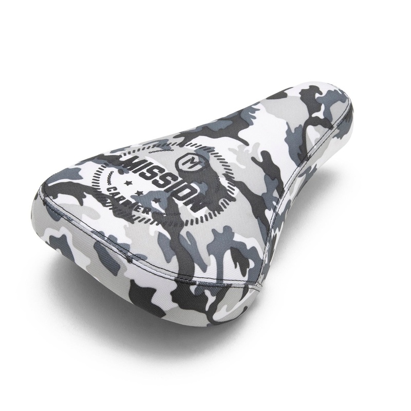 Mission Carrier Stealth BMX Seat Arctic Camo
