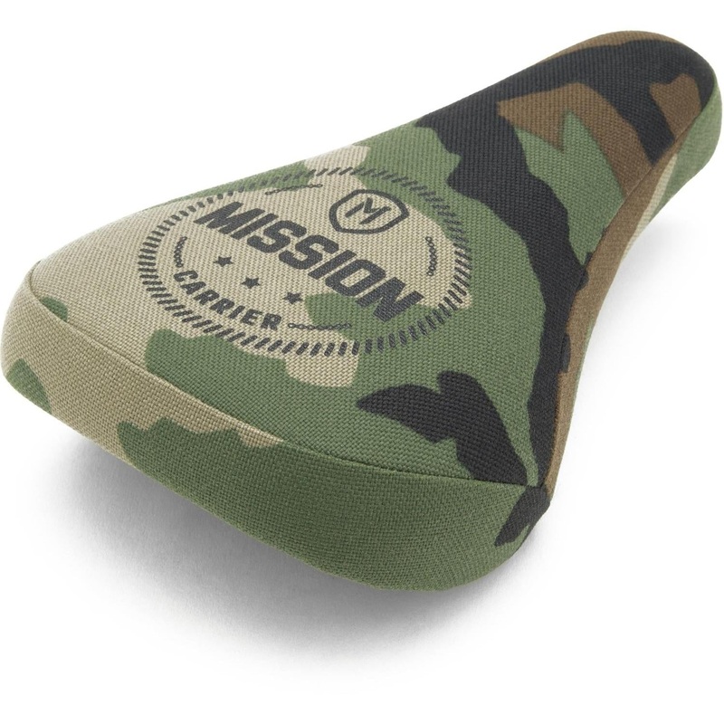 Mission Carrier Stealth BMX Seat Camo