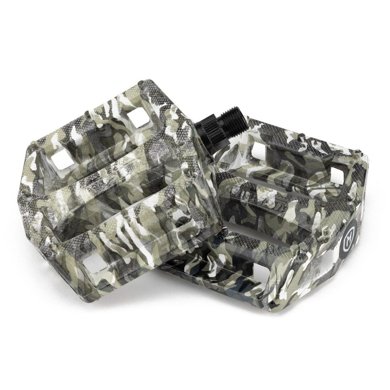 Mission Impulse BMX Pedals Arctic Camo