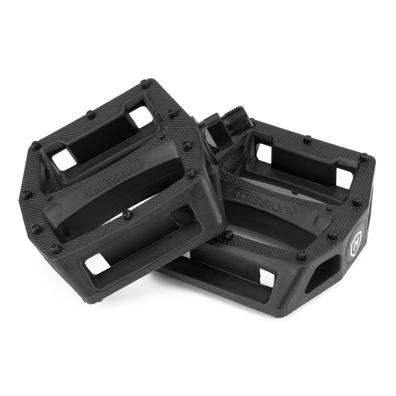 Mission Impulse BMX Pedals Black