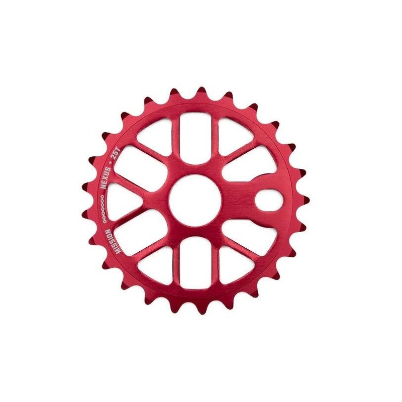 Mission Nexus Sprocket 25T Red