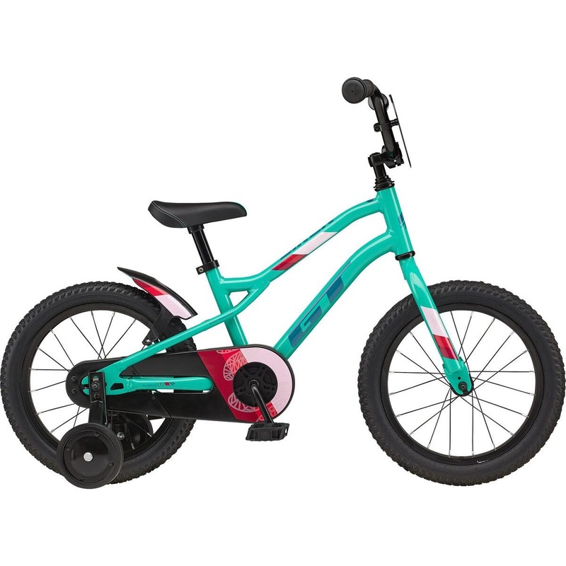 GT Siren 16 Kids Bike Gloss Pitch Green